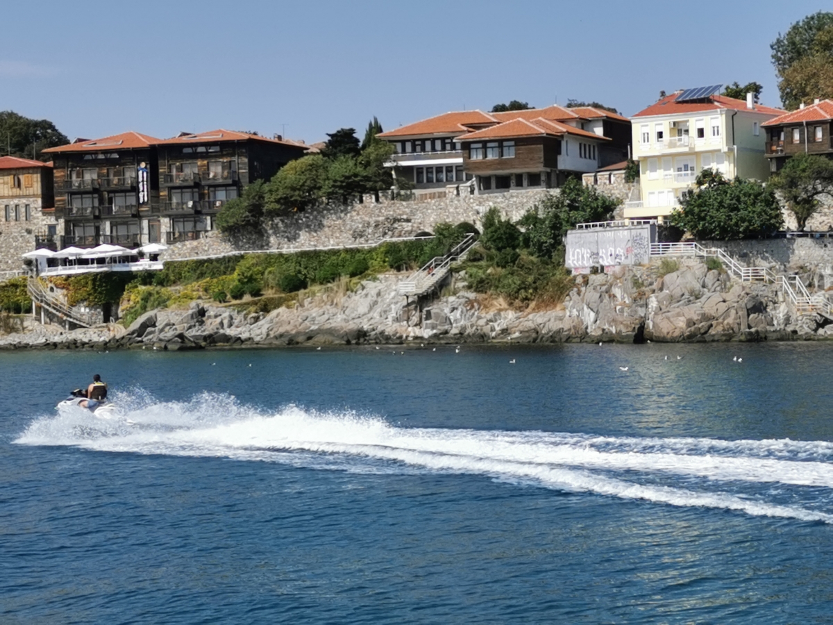 Old Sozopol seen from the sea